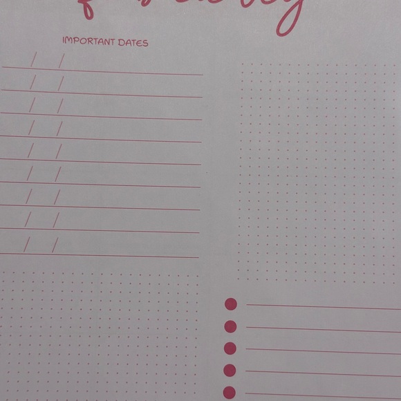 Colorful Glitter 12-Month Planner - Picture 4 of 14